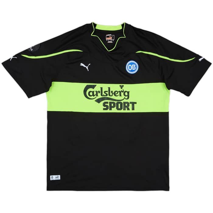 2010-12 Odense Match Issue Away Shirt Raben #22