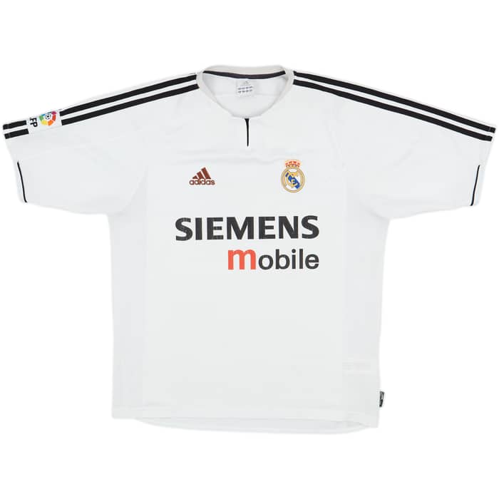 2003-04 Real Madrid Home Shirt - 4/10 - (S)