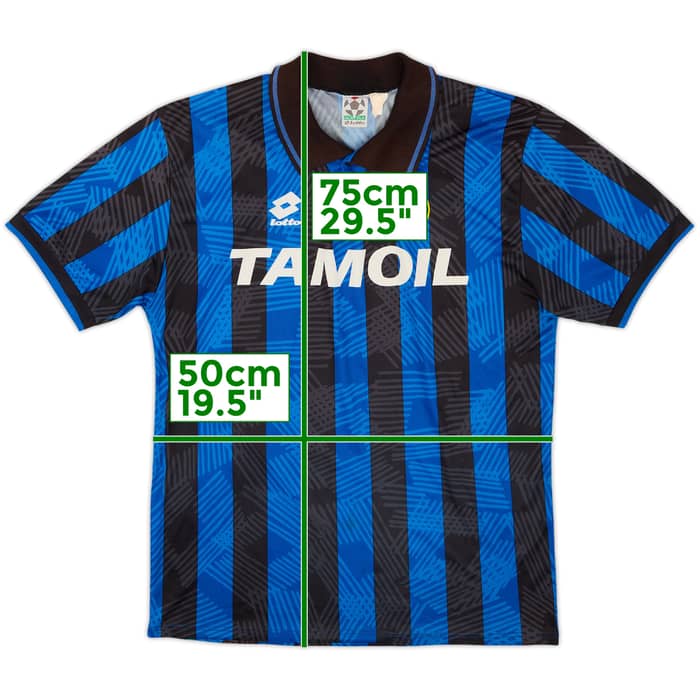 1991-93 Atalanta Maillot domicile - 8/10 - (L)