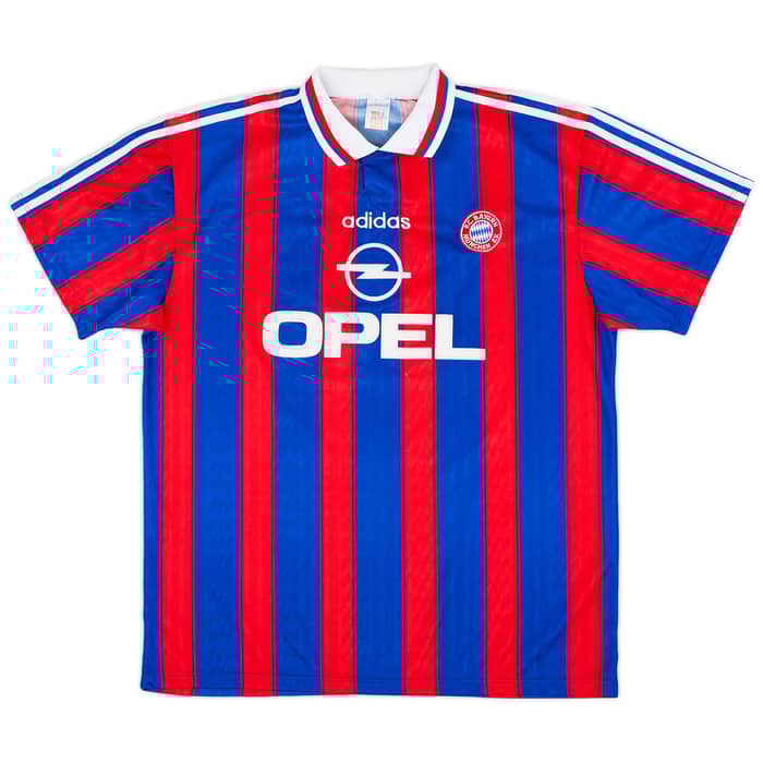 1995-97 Bayern Munich Home Shirt Rizzitelli #20 - 8/10 - (XL)