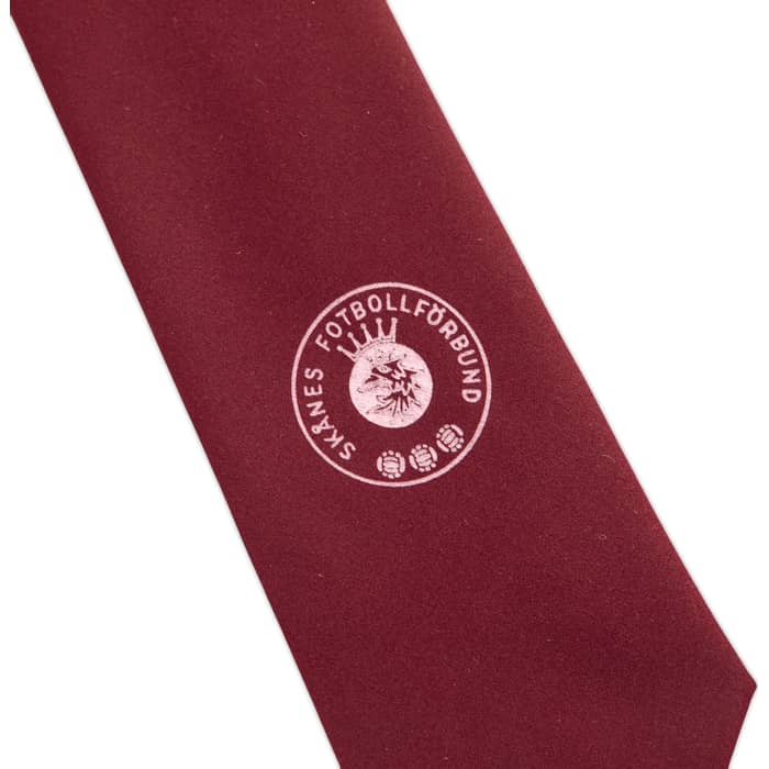 1990s Scania Football Association Issued Tie