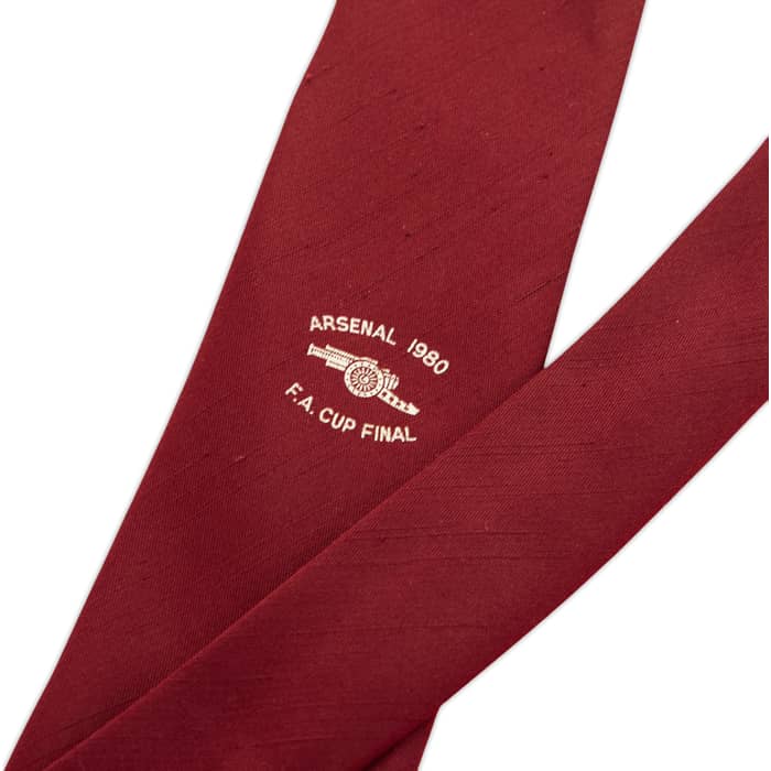 1980 Arsenal Club Issue FA Cup Final Tie