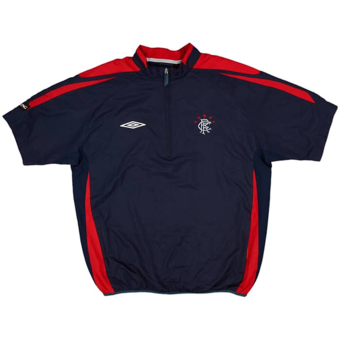 2007-08 Rangers Umbro 3/4 S/S Tracksuit - 9/10 - (L)