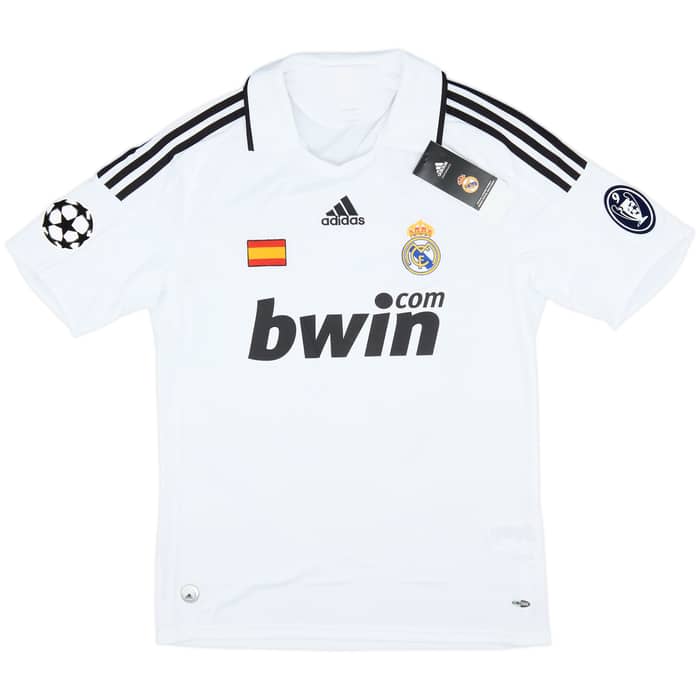 2008-09 Real Madrid Limited Edition CL Home Shirt (M)