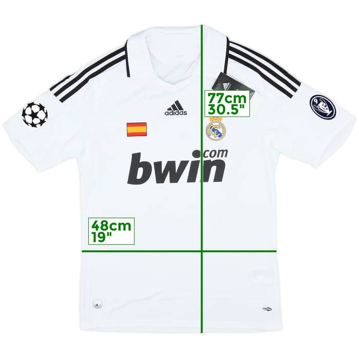 2008-09 Real Madrid Limited Edition CL Home Shirt (M)