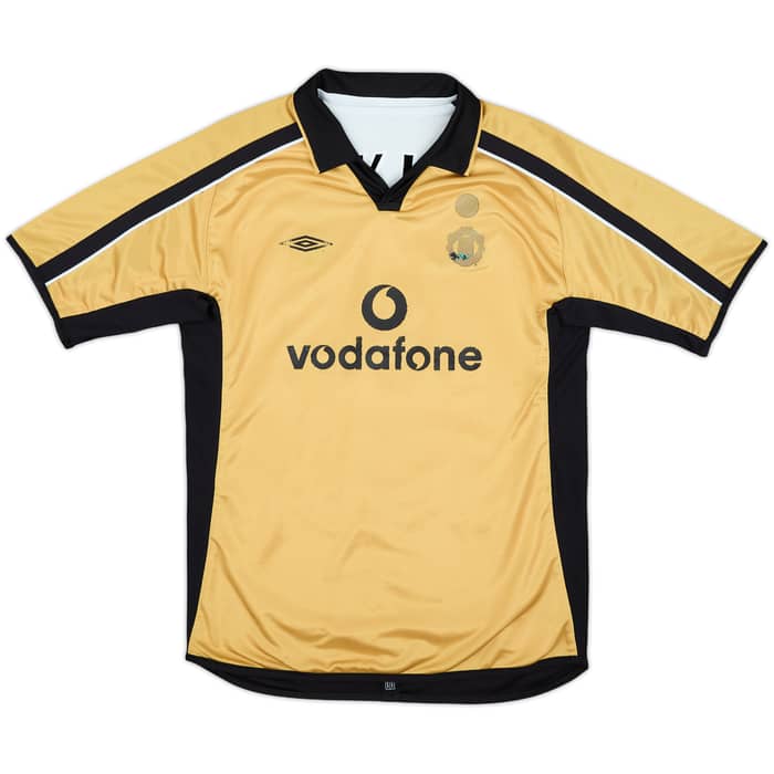 2001-02 Manchester United Centenary Away/Third Shirt Beckham #7 - 6/10 - (XL.Boys)