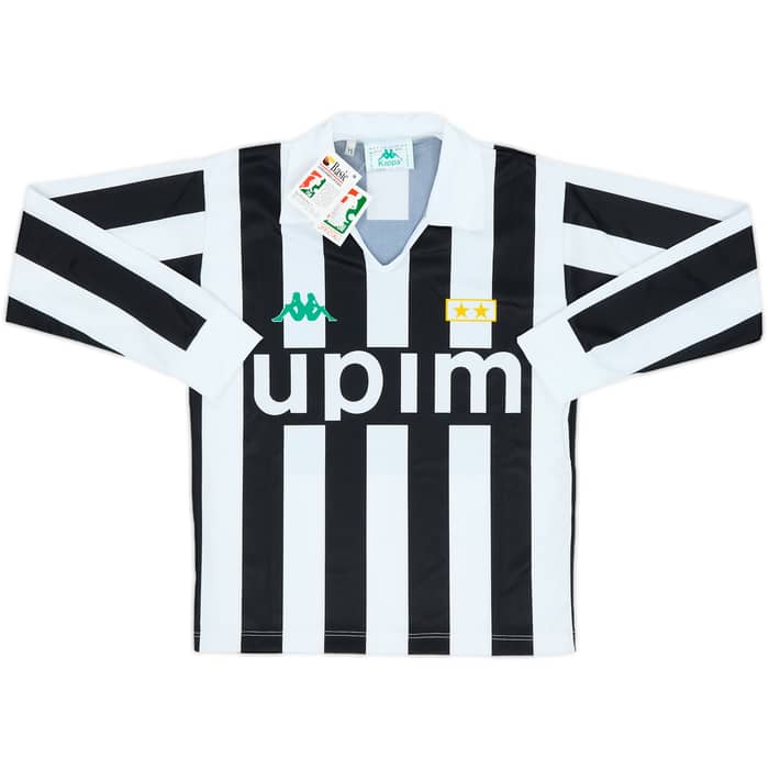 1990-92 Juventus Basic Home Full Kit (S.Boys)