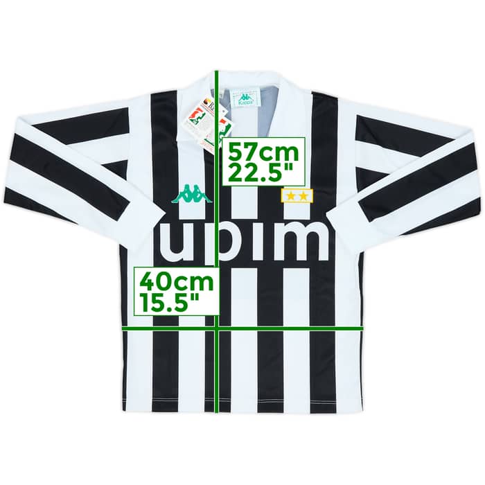 1990-92 Juventus Basic Home Full Kit (S.Boys)