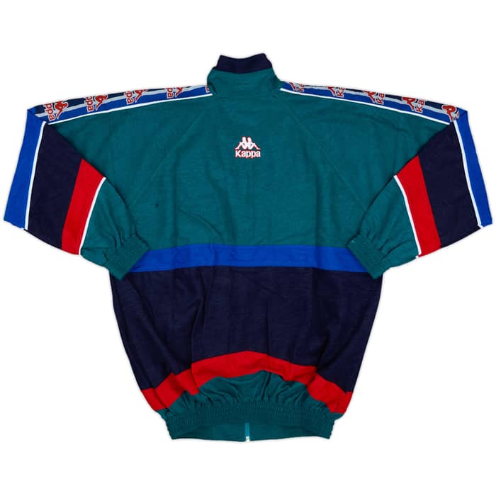 1995-96 Barcelona Kappa Tracksuit - 9/10 - (XL.Boys)