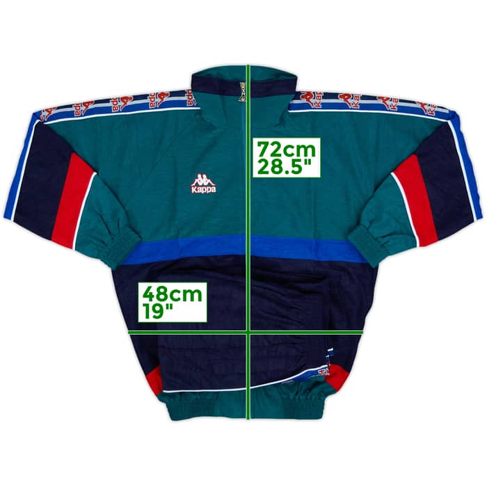1995-96 Barcelona Kappa Tracksuit - 9/10 - (XL.Boys)