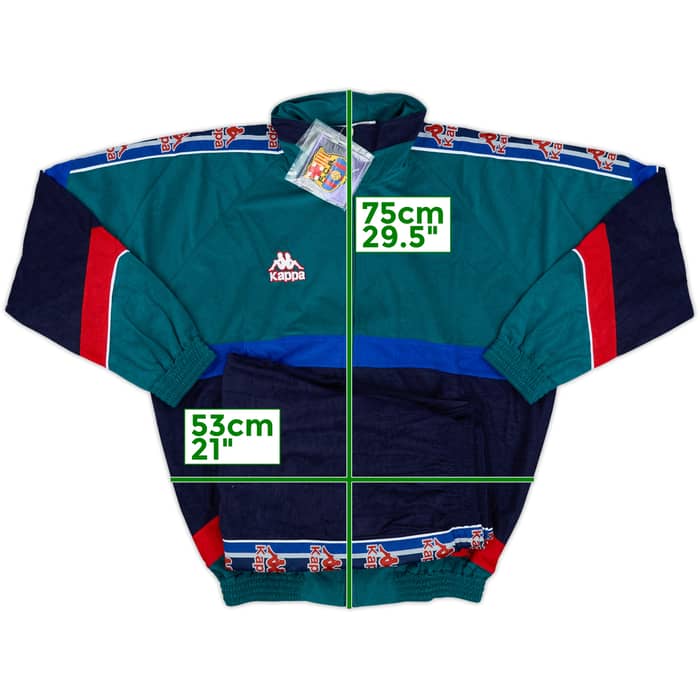 1995-96 Barcelona Kappa Tracksuit (M)