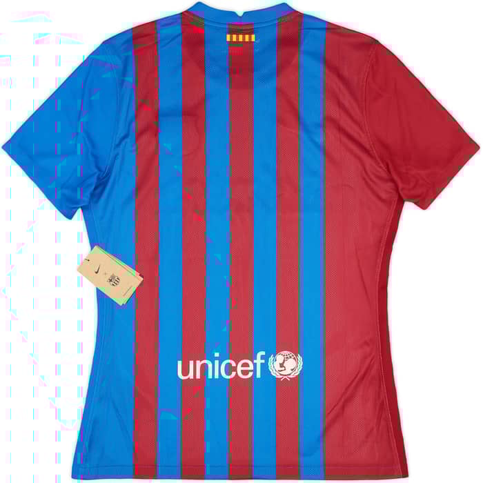 2021-22 Barcelona Authentic Home Shirt