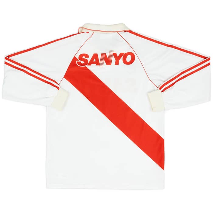 1992-94 River Plate Home L/S Shirt - 8/10 - (S)