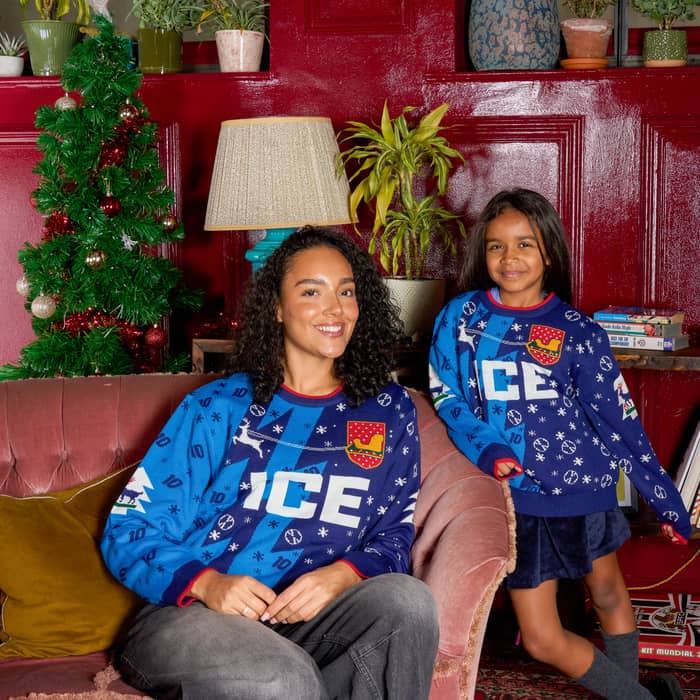 Bergkamp #10 Wonderland Christmas Jumper (KIDS) - PRE-ORDER
