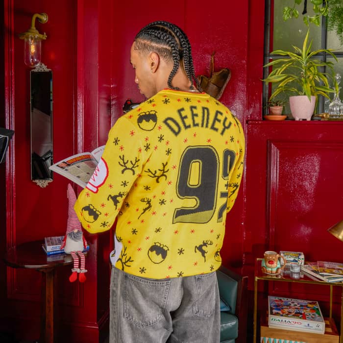 Deeney #9 Snowball Manager Christmas Jumper