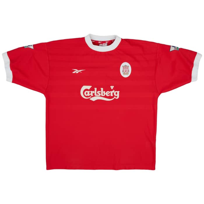 1998-00 Liverpool Home Shirt McManaman #7 - 7/10 - (XL)