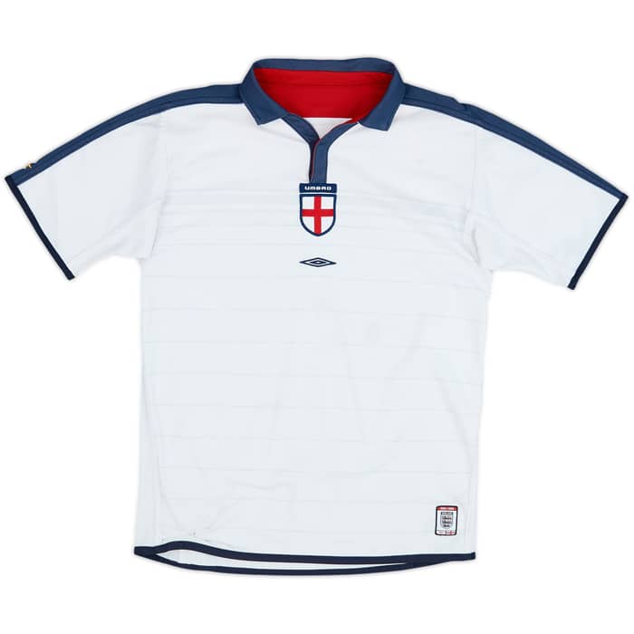 2003-05 England Home Shirt - 4/10 - (XL.Boys)