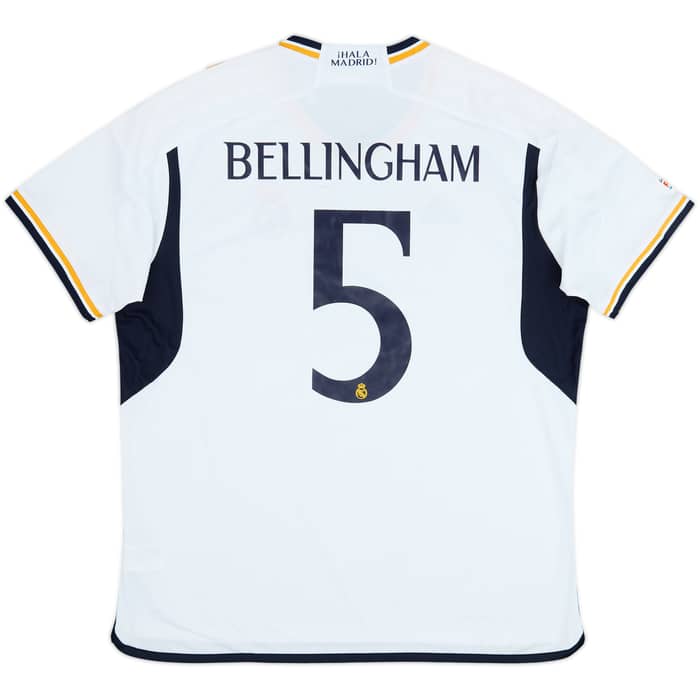 2023-24 Real Madrid Home Shirt Bellingham #5 (XXL)