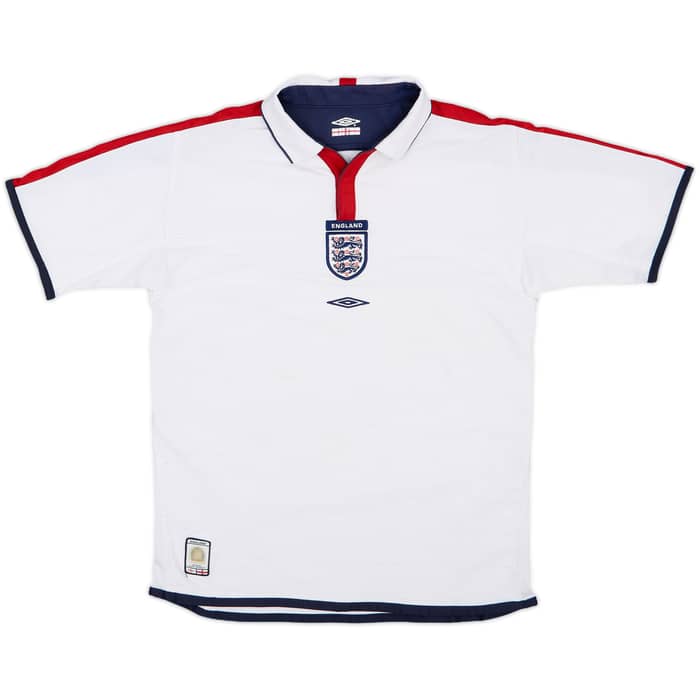 2003-05 England Home Shirt - 6/10 - (L.Boys)