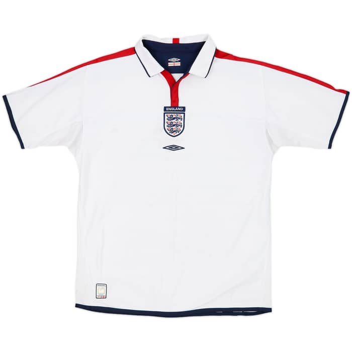 2003-05 England Home Shirt - 5/10 - (L)