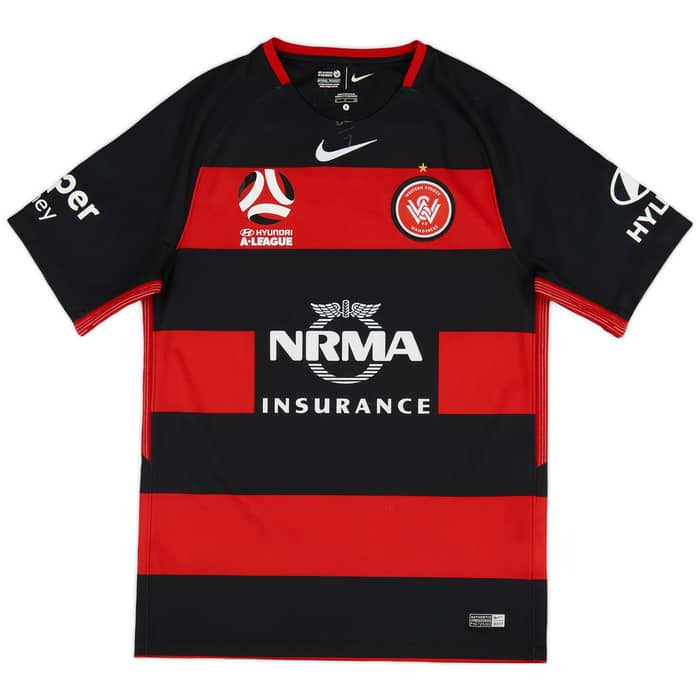 2017-18 Western Sydney Wanderers Home Shirt A.Cejudo #10 - 6/10 - (S)