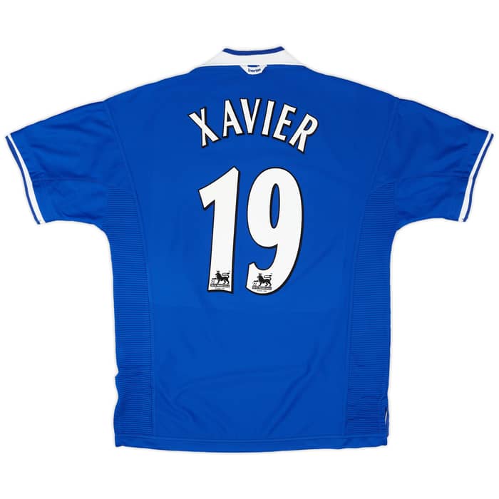 1999-00 Everton Home Shirt Xavier #19 - 8/10 - (L)