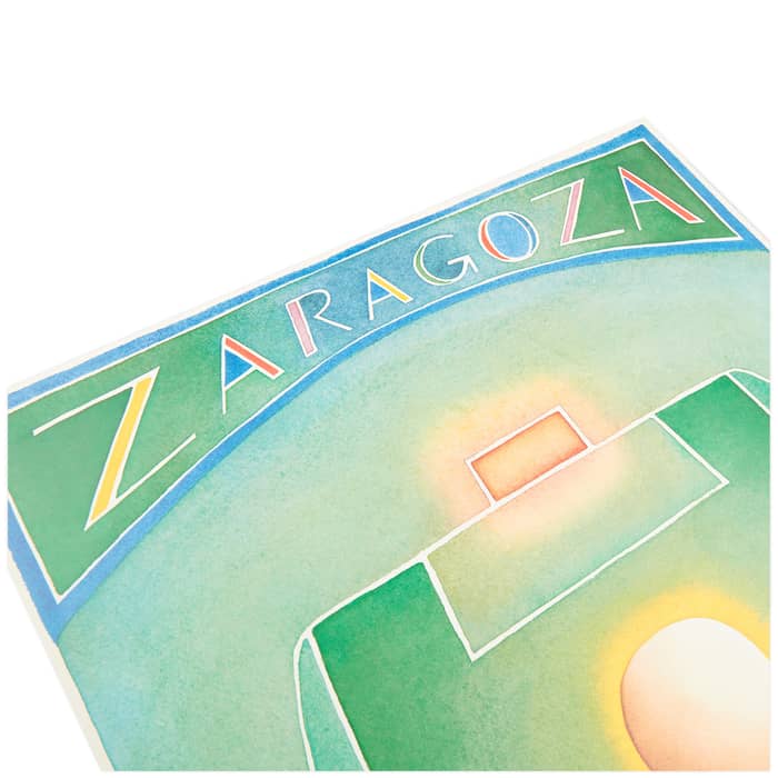 1982 Spain World Cup Original Poster (Zaragoza)