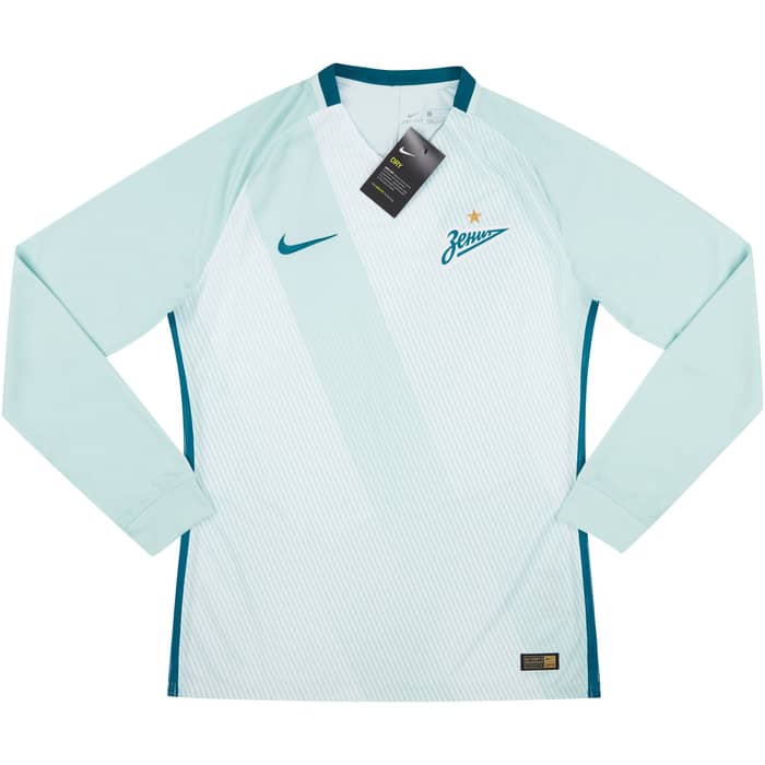2016-17 Zenit St. Petersburg Player Issue Away L/S Shirt XL