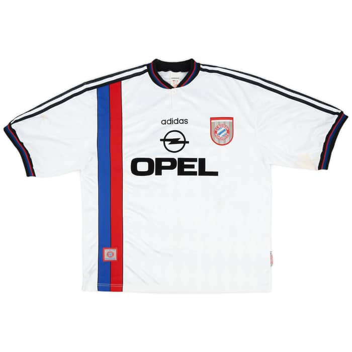 1996-98 Bayern Munich Away Shirt Klinsmann #18 - 8/10 - (XL)