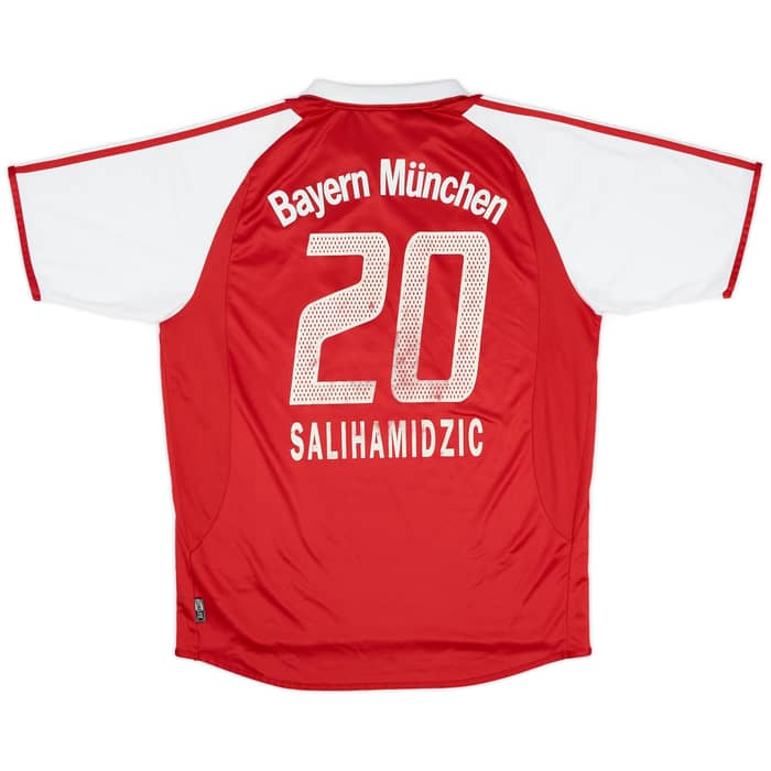 2003-04 Bayern Munich Home Shirt Salihamidzic #20 - 6/10 - (L)