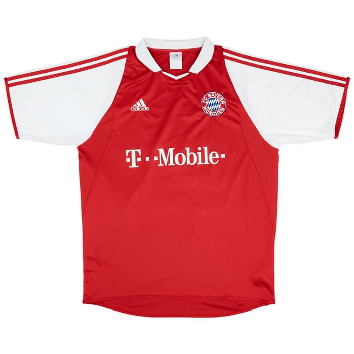 2003-04 Bayern Munich Home Shirt Salihamidzic #20 - 6/10 - (L)