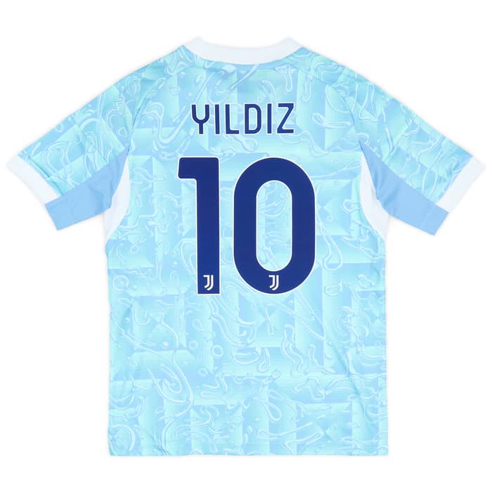 Flocage home enfant Juventus Turin Serie A YILDIZ #15 2023/24