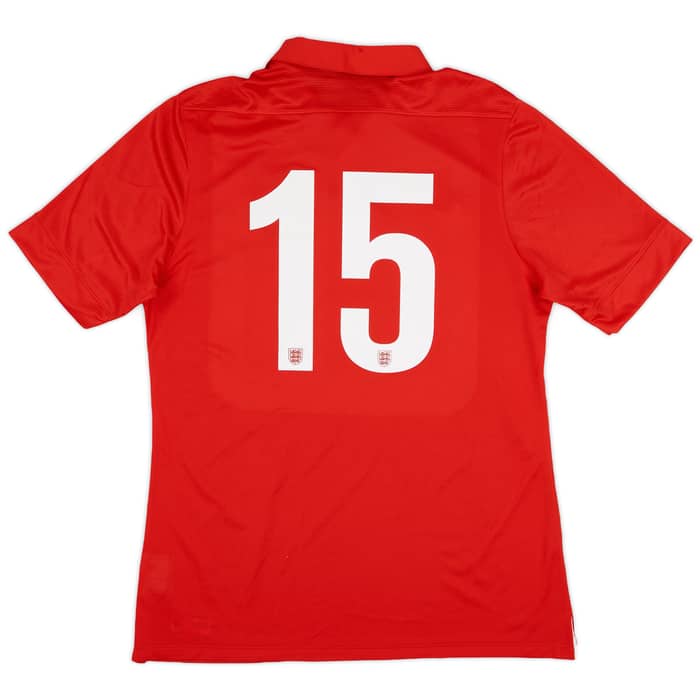 2013 England Player Issue Away 150th Anniversary Shirt #15 (XL)