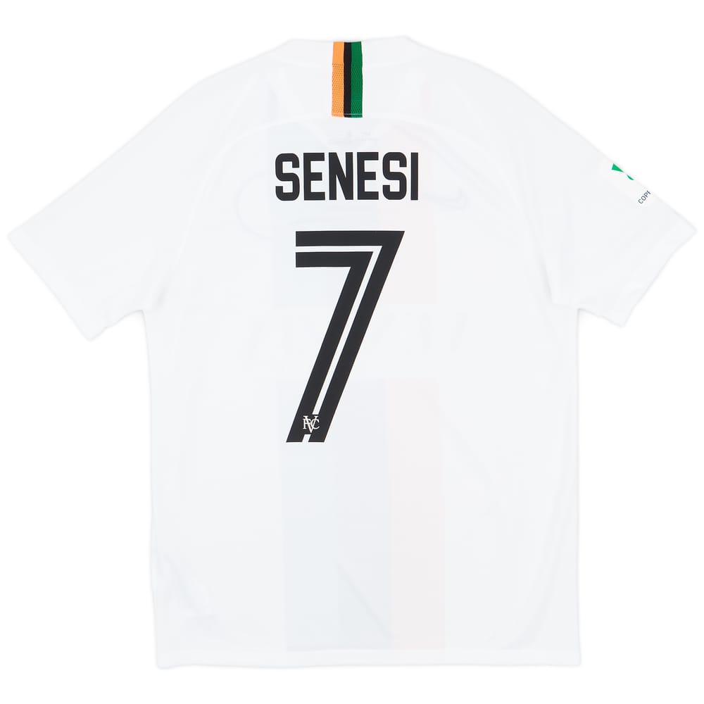 2019-20 Venezia Match Issue Away Shirt Senesi #7 - 7/10 - (M)