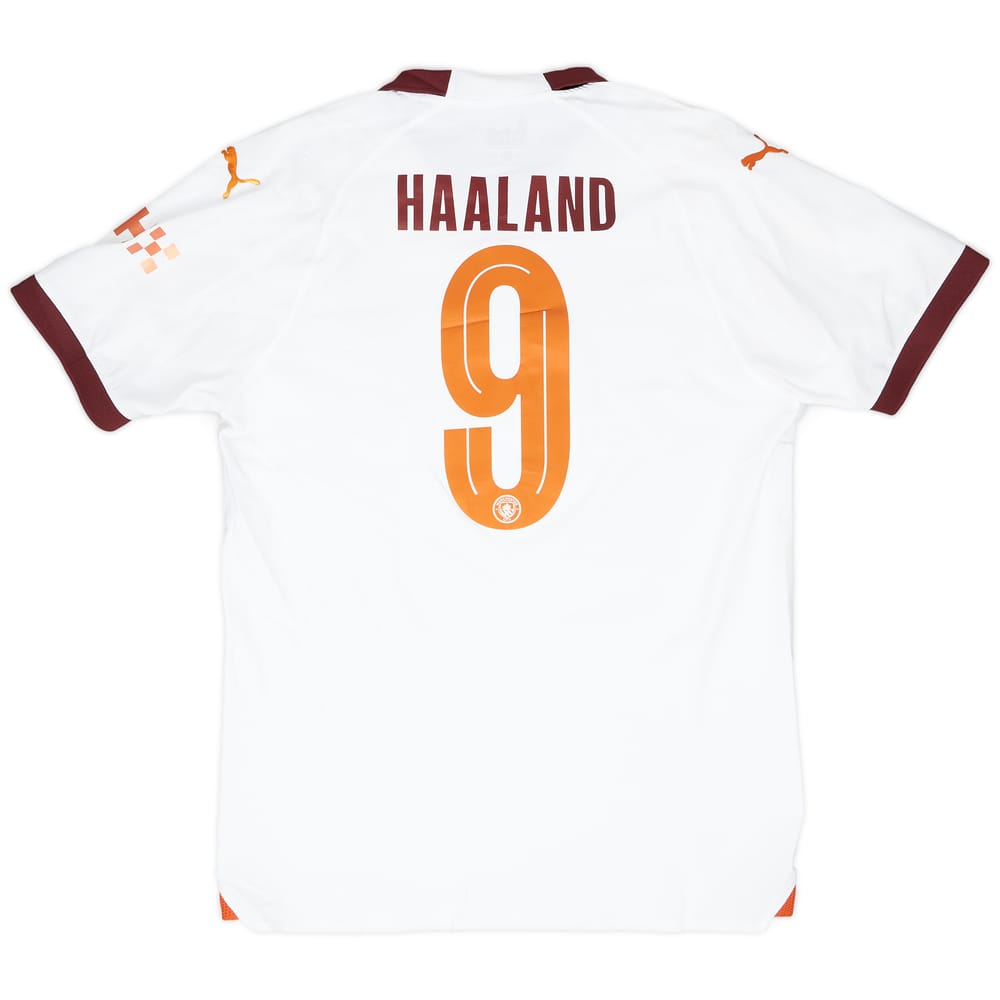 2023-24 Manchester City Player Issue Away Shirt Haaland #9 (L)