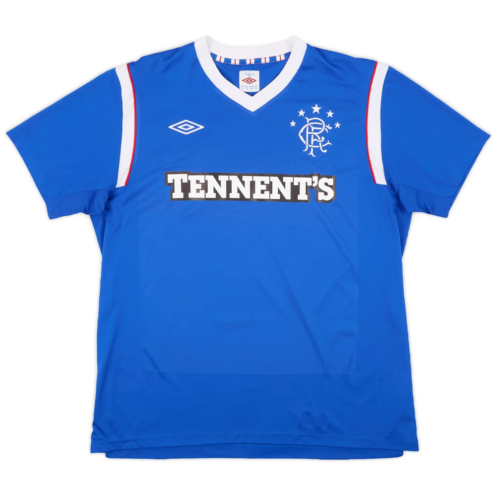 2010-11 Rangers Home Shirt - 9/10 - (XL)
