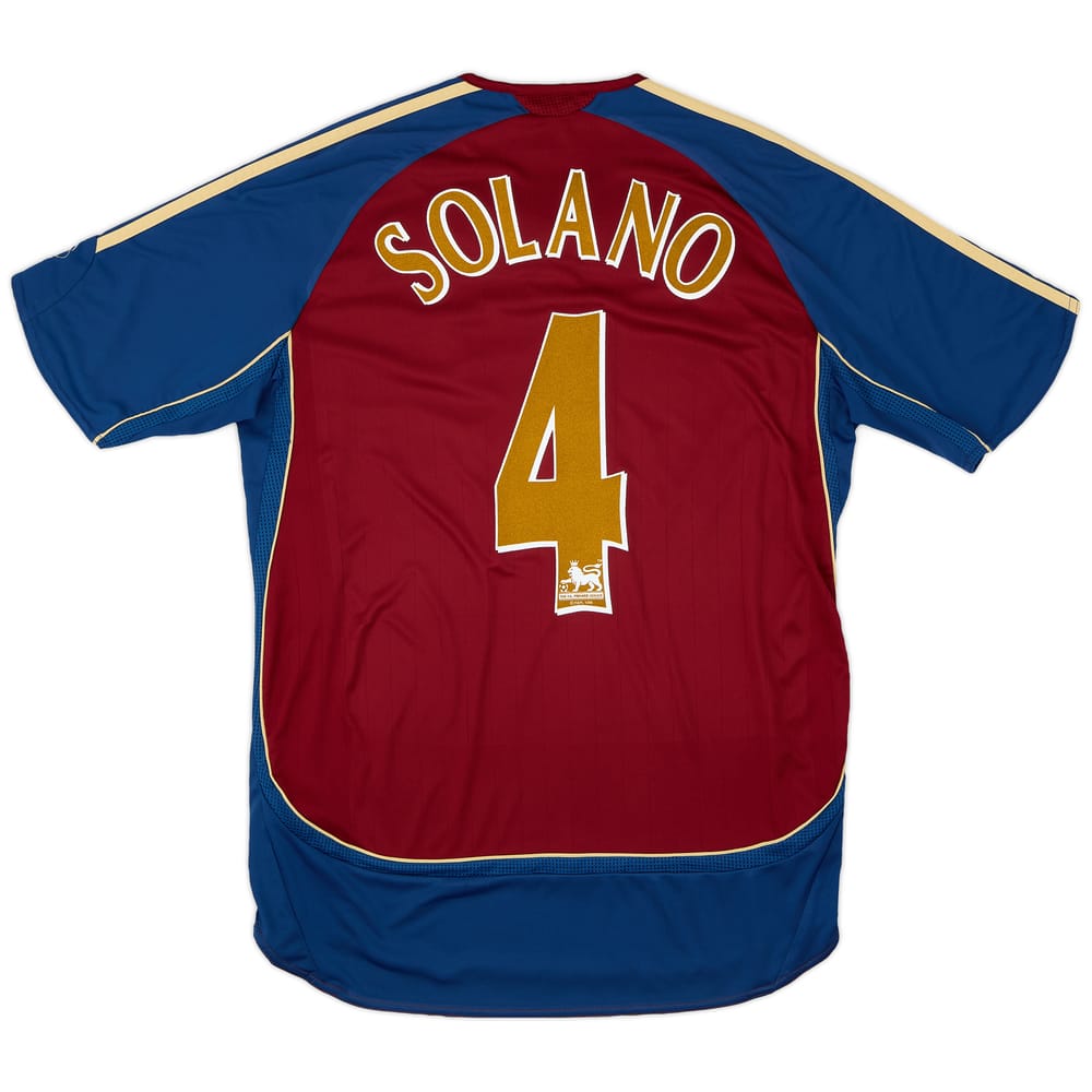 2006-07 Newcastle Away Shirt Solano #4 - 8/10 - (M)