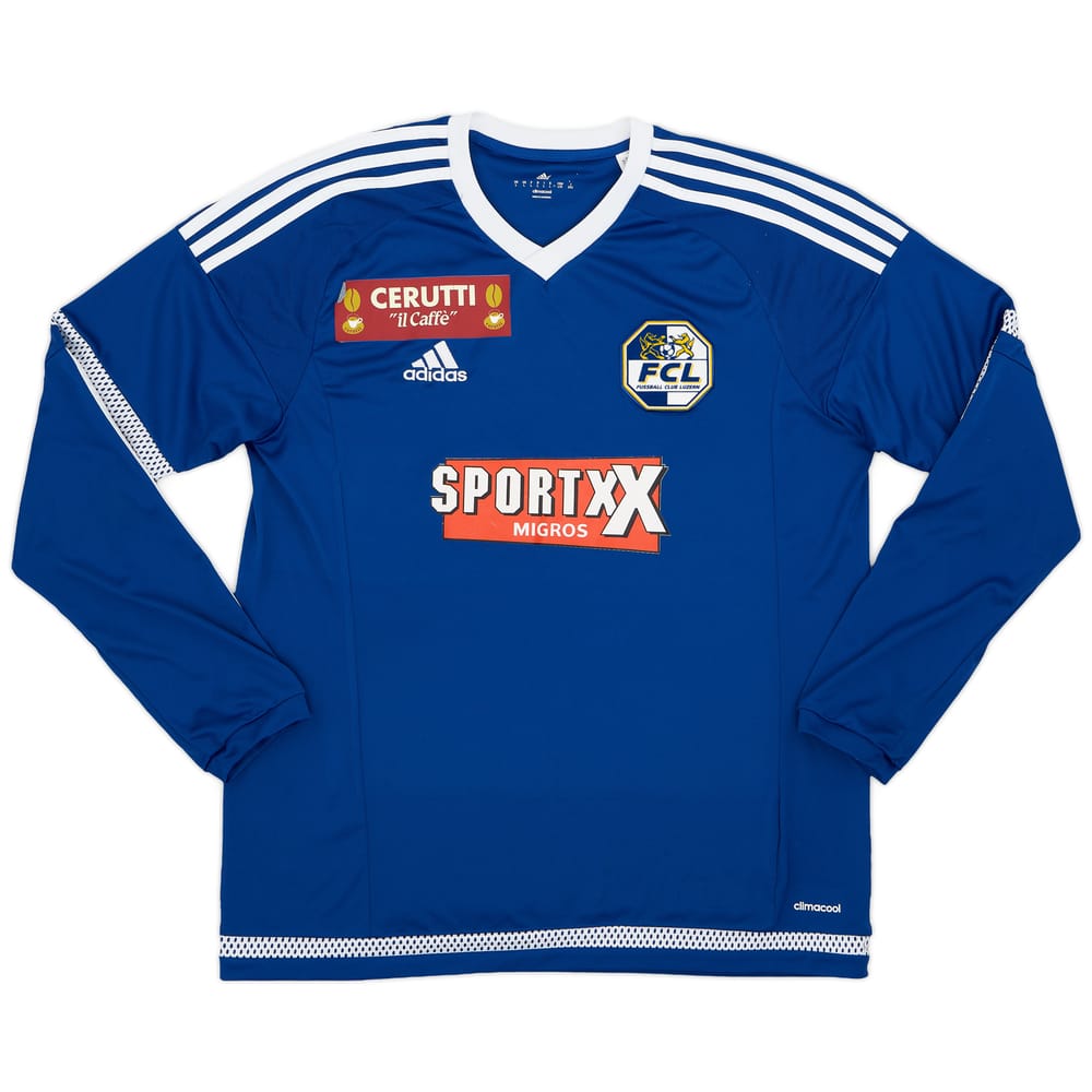 2015-16 FC Luzern Home L/S Shirt #8 - 8/10 - (L)