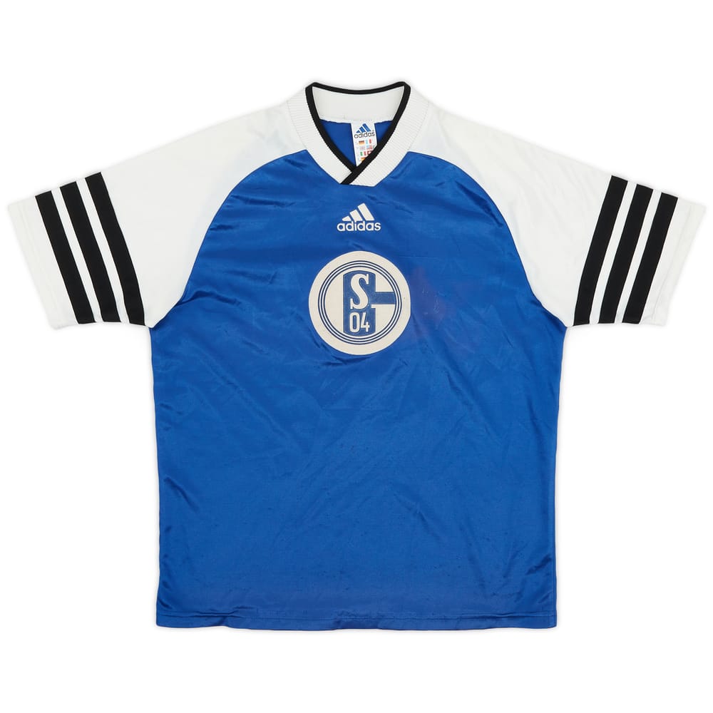 1998-99 Schalke adidas Training Shirt - 6/10 - (XL.Boys)