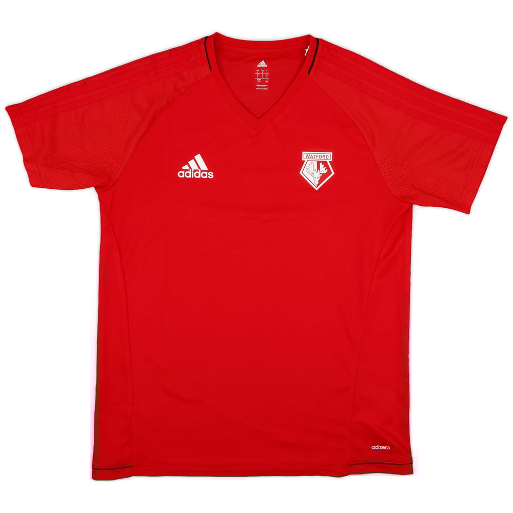 2017-18 Watford adidas Training Shirt - 9/10 - (L)