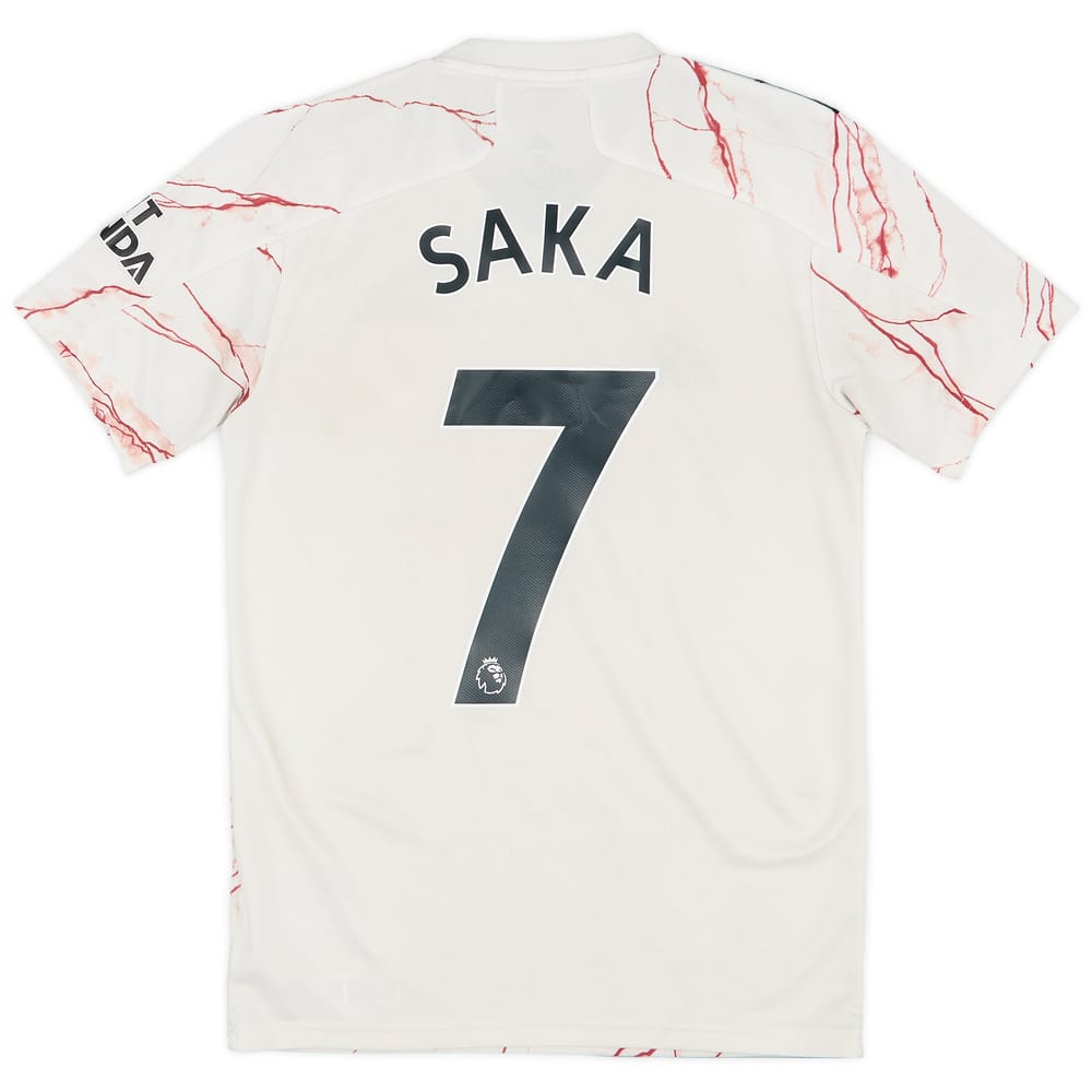 2020-21 Arsenal Away Shirt Saka #7 - 5/10 - (XS)