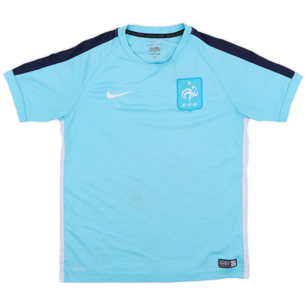 2015-16 France Nike Training Shirt - 4/10 - (L.Boys)