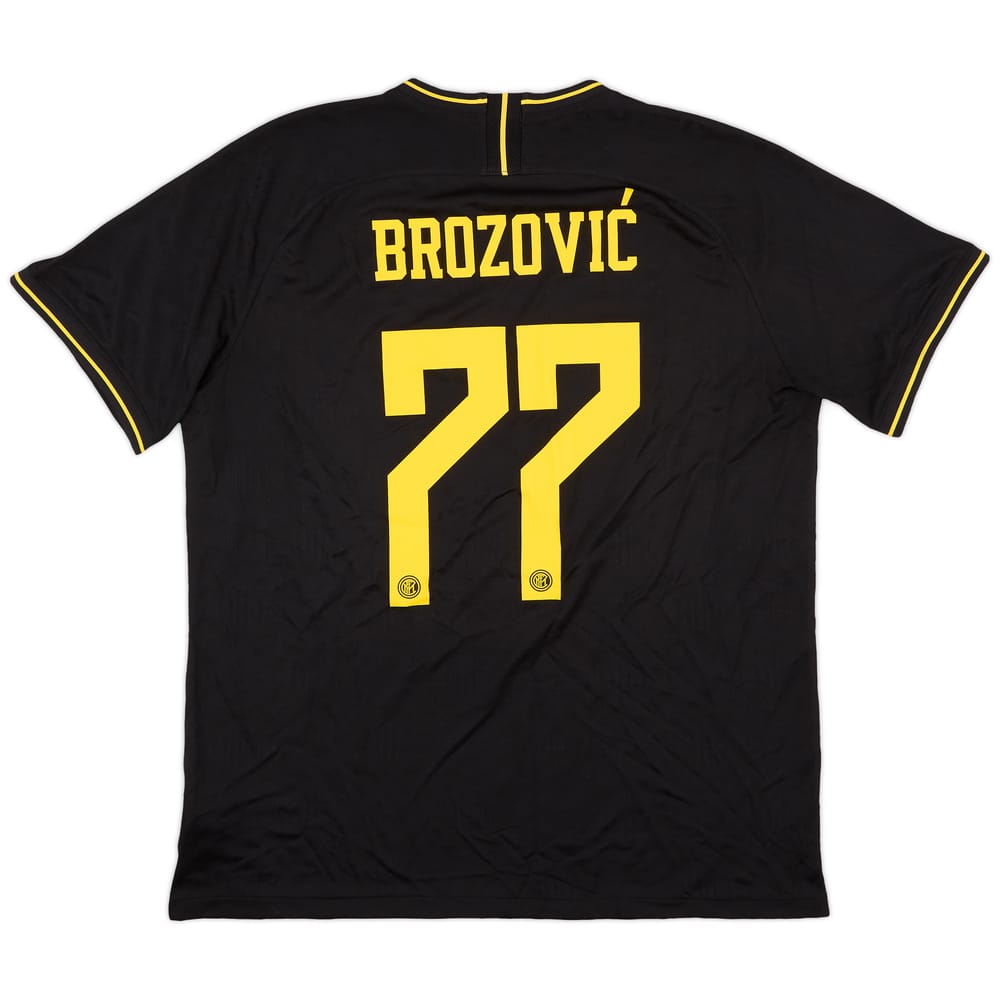 2019-20 Inter Milan Third Shirt Brozovic #77 - 9/10 - (XL)