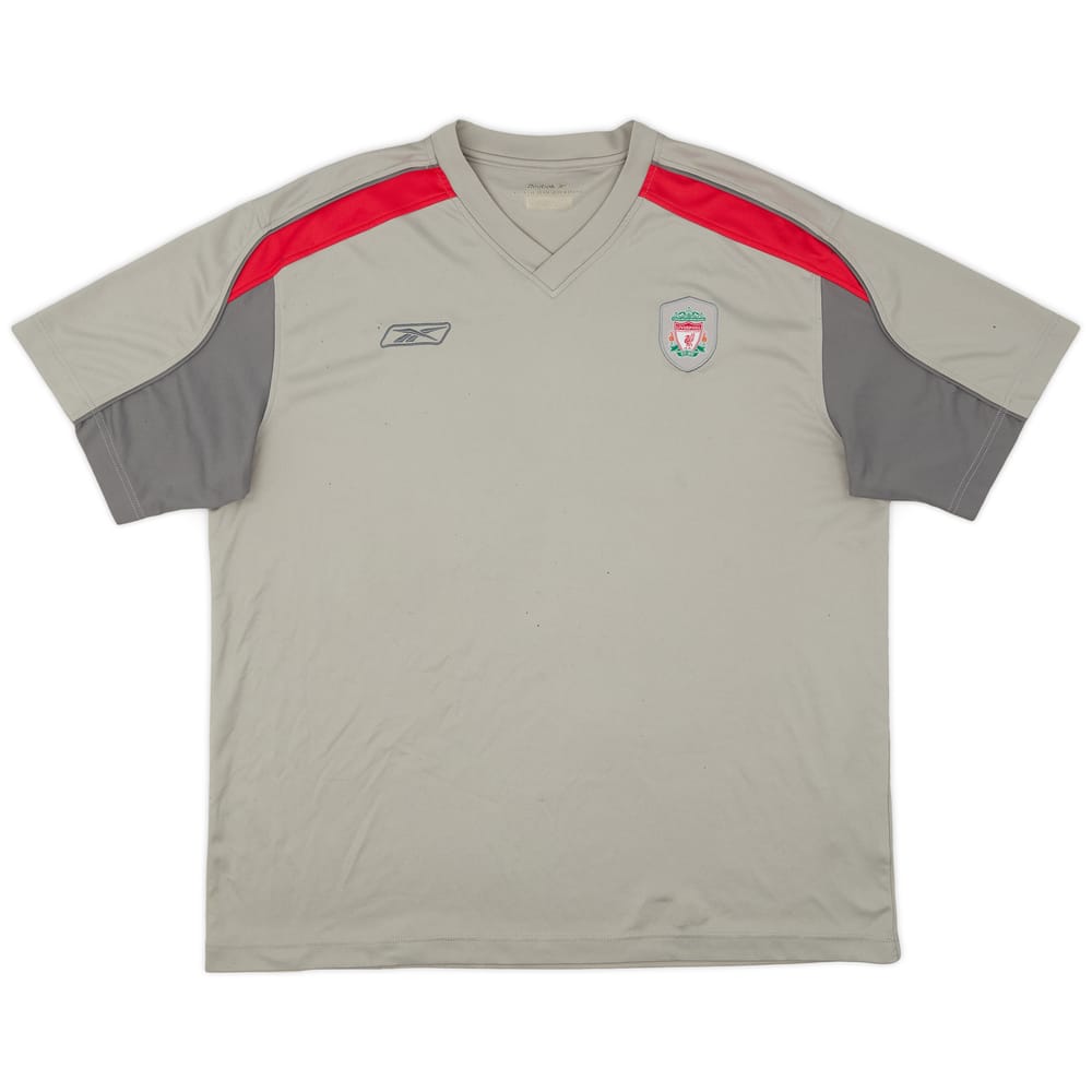 2003-04 Liverpool Reebok Training Shirt - 6/10 - (XL)