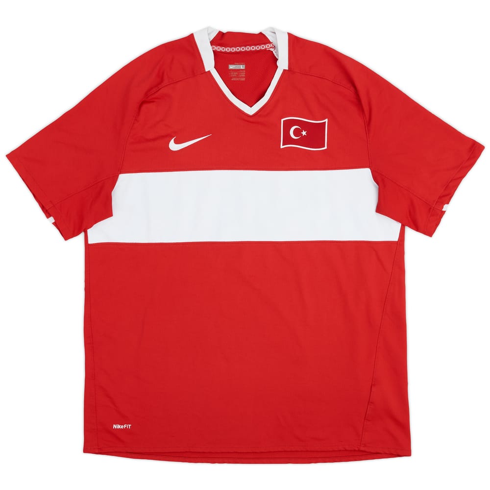 2008-10 Turkey Home Shirt - 8/10 - (L)