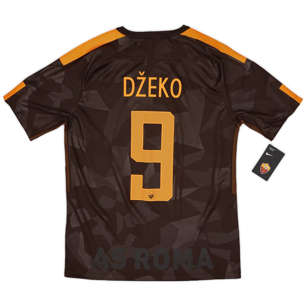 2017-18 Roma Third Shirt Dzeko #9 (M)