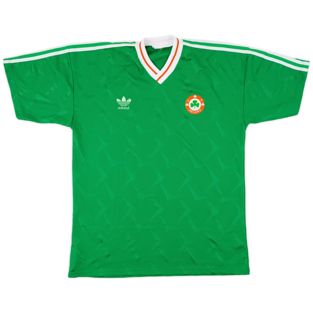 1990-92 Ireland Home Shirt - 8/10 - (L)