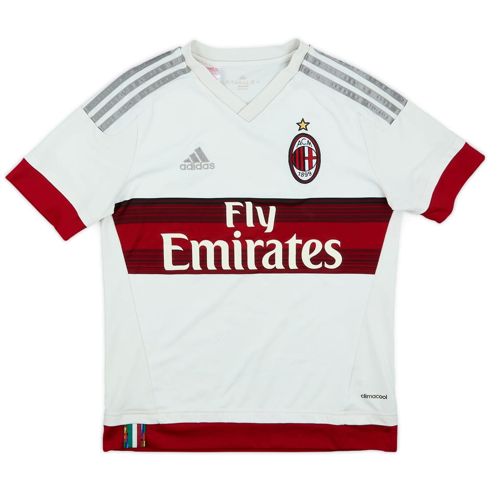 2015-16 AC Milan Away Shirt - 5/10 - (L.Boys)