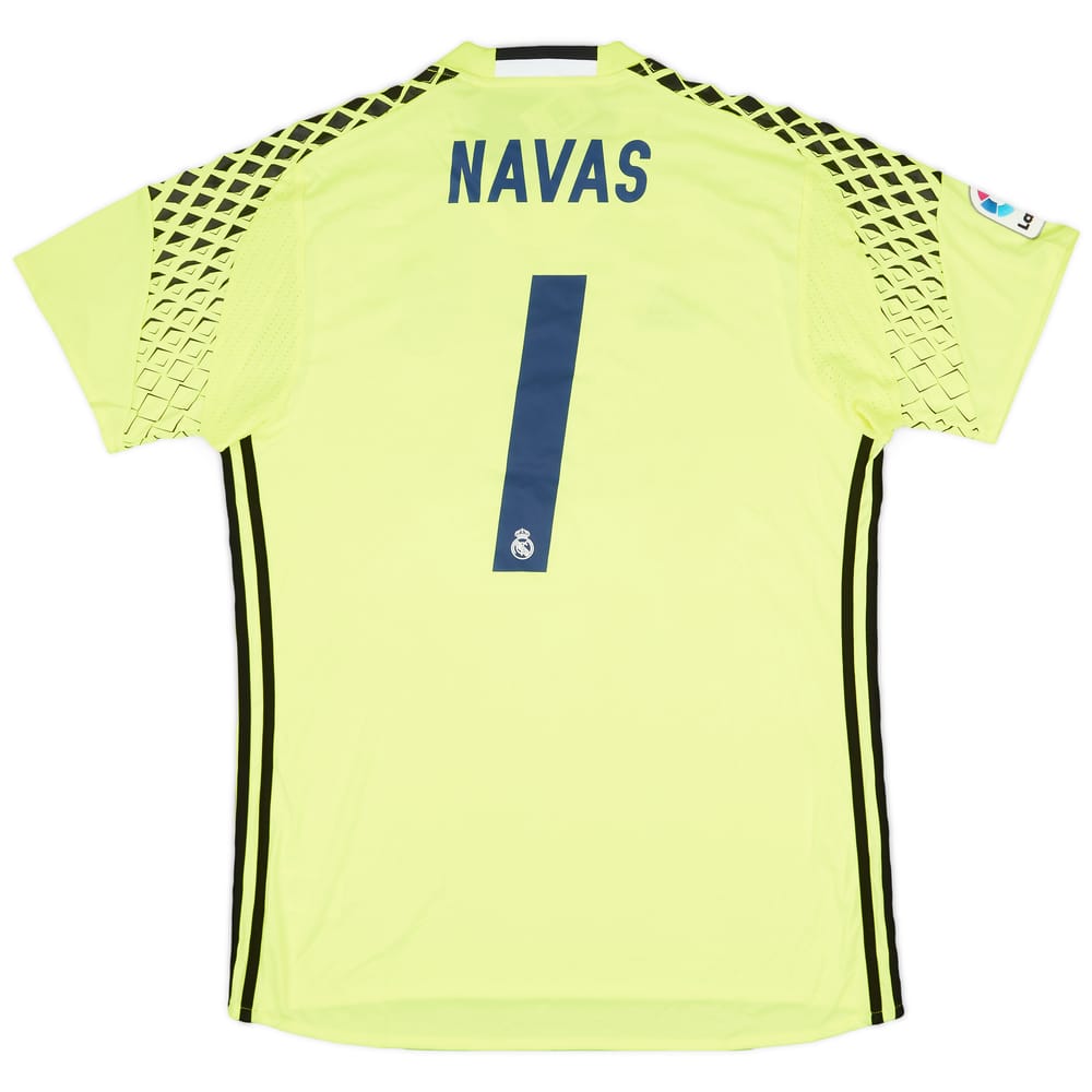 2016-17 Real Madrid 'Final Cardiff 2017' GK S/S Shirt Navas #1 (L)