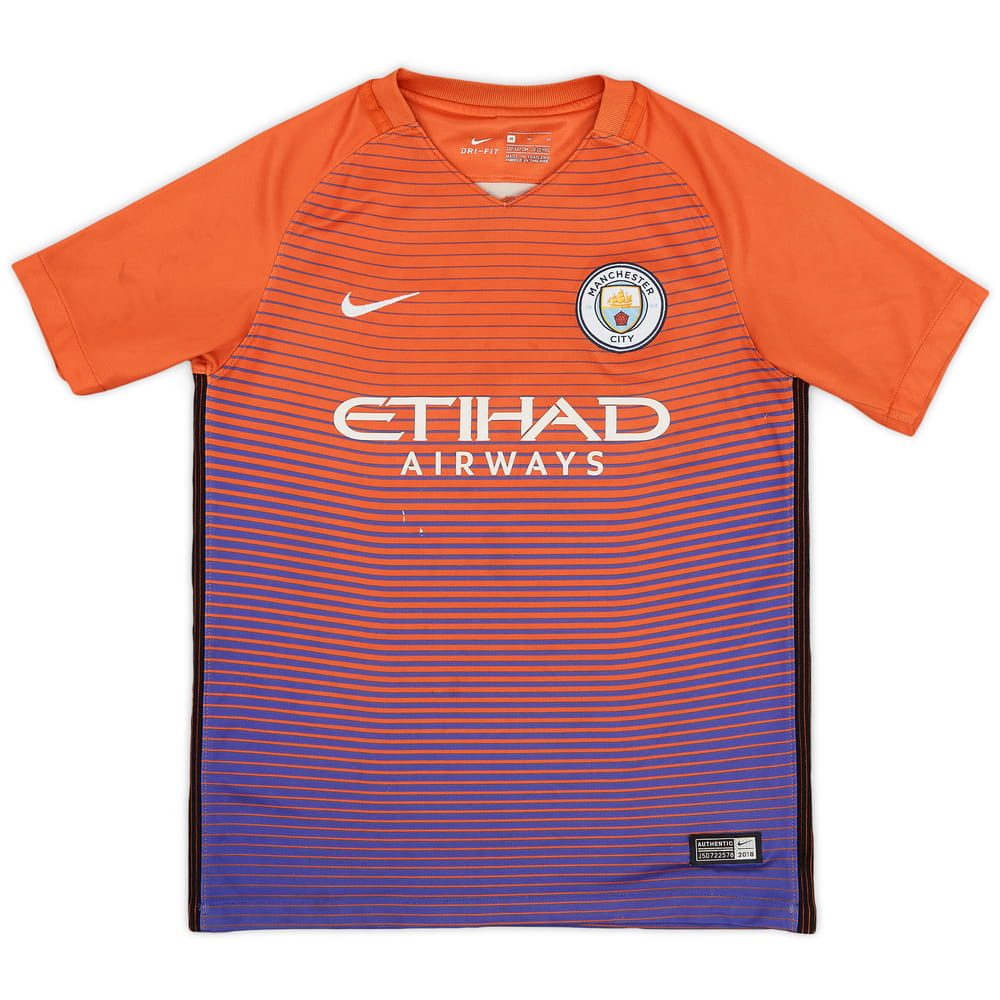 2016-17 Manchester City Third Shirt - 6/10 - (M.Boys)